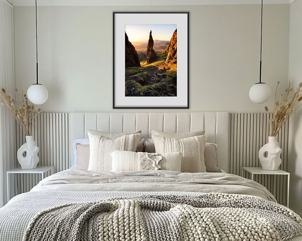 Thumbnail: Breathtaking views of the dramatic needle at The Quiraing in the remote Scottish Highlands, UK.