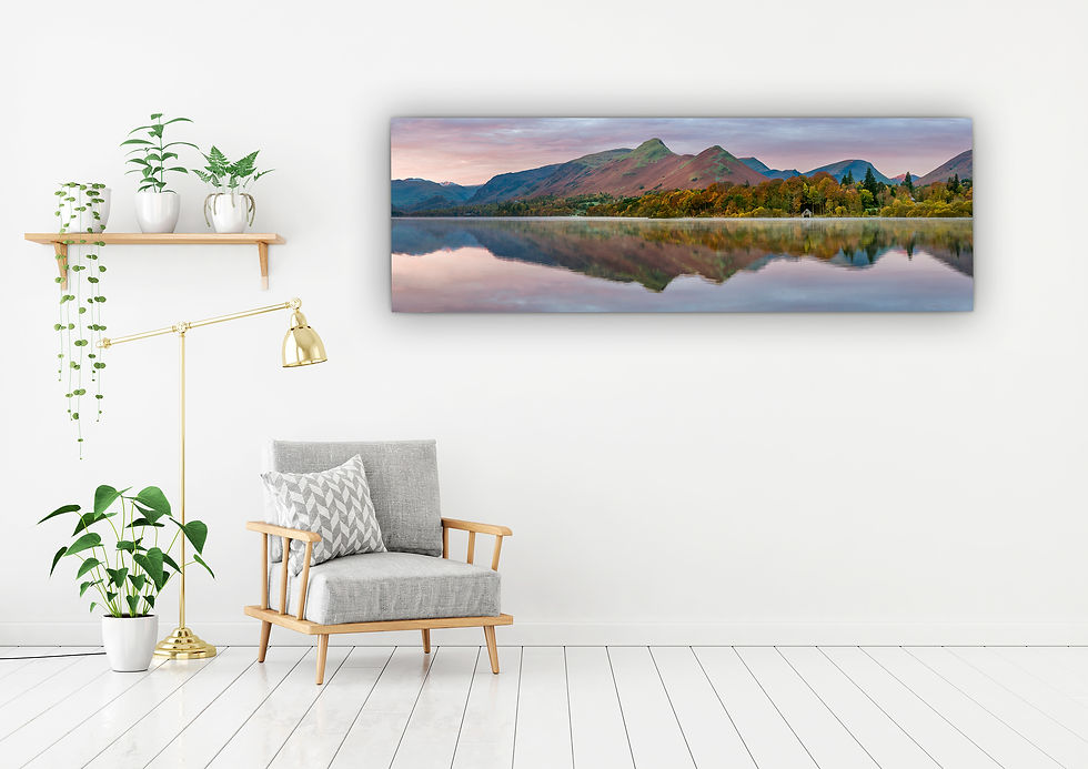 Thumbnail: Autumn Reflections - Derwentwater, Lake District, UK.
