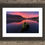 Thumbnail: Framed photography prints of a colourful sunrise over Ullswater in The Lake District, UK.