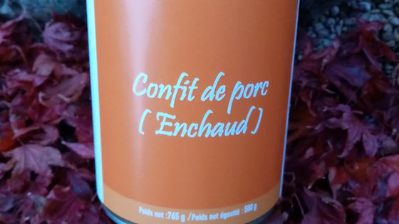 Enchaud (confit de porc), 765 gr