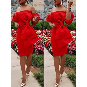 BIG BOW DRESS