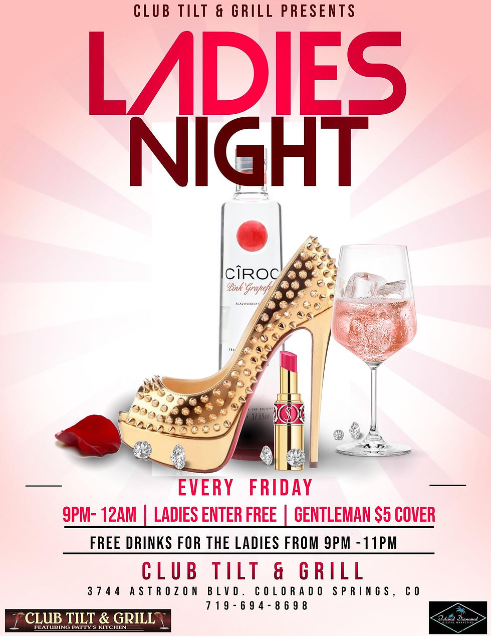 Ladies Night Fridays! (Ladies Enter Free!)