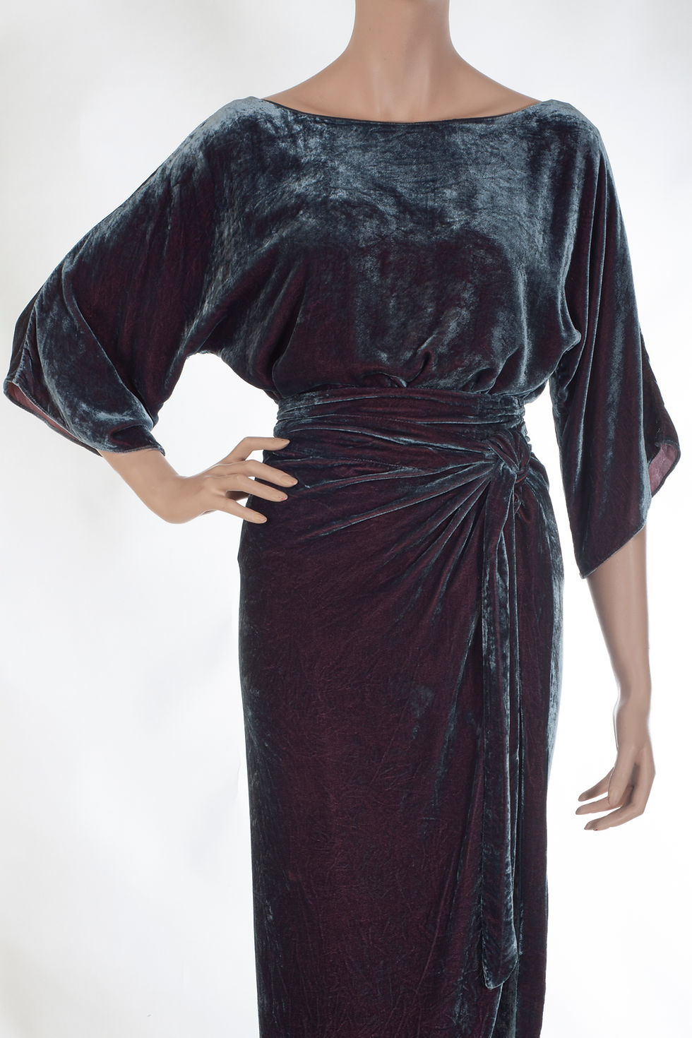 Thumbnail: "Isis" Silk Velvet Blouse