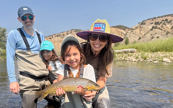 family fly fishing trips colorado