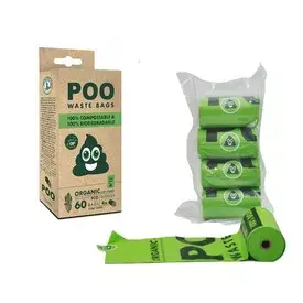 M-PETS poo 100% composteerbare poepzakjes