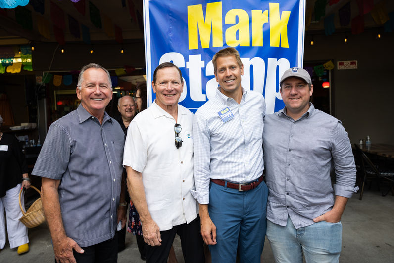Mark Stapp with John Sawyer, Tom Schwedhelm, and Chris Rogers.jpg