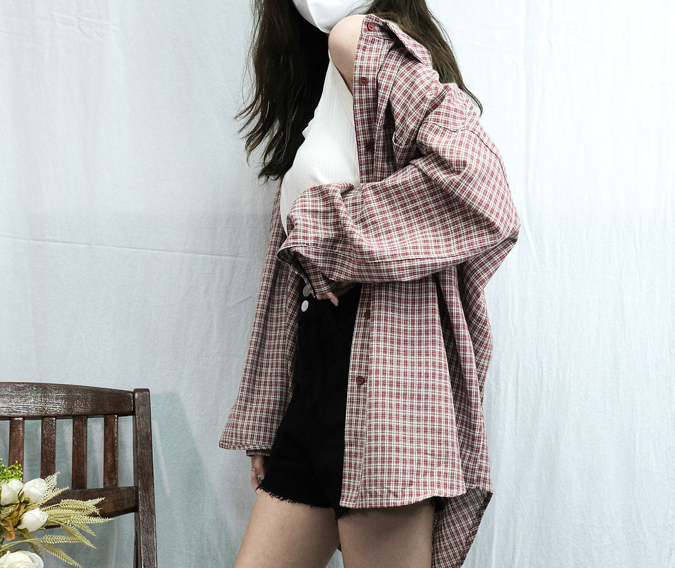 Thumbnail: 紅色格子恤衫