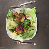Fresh roasted figs