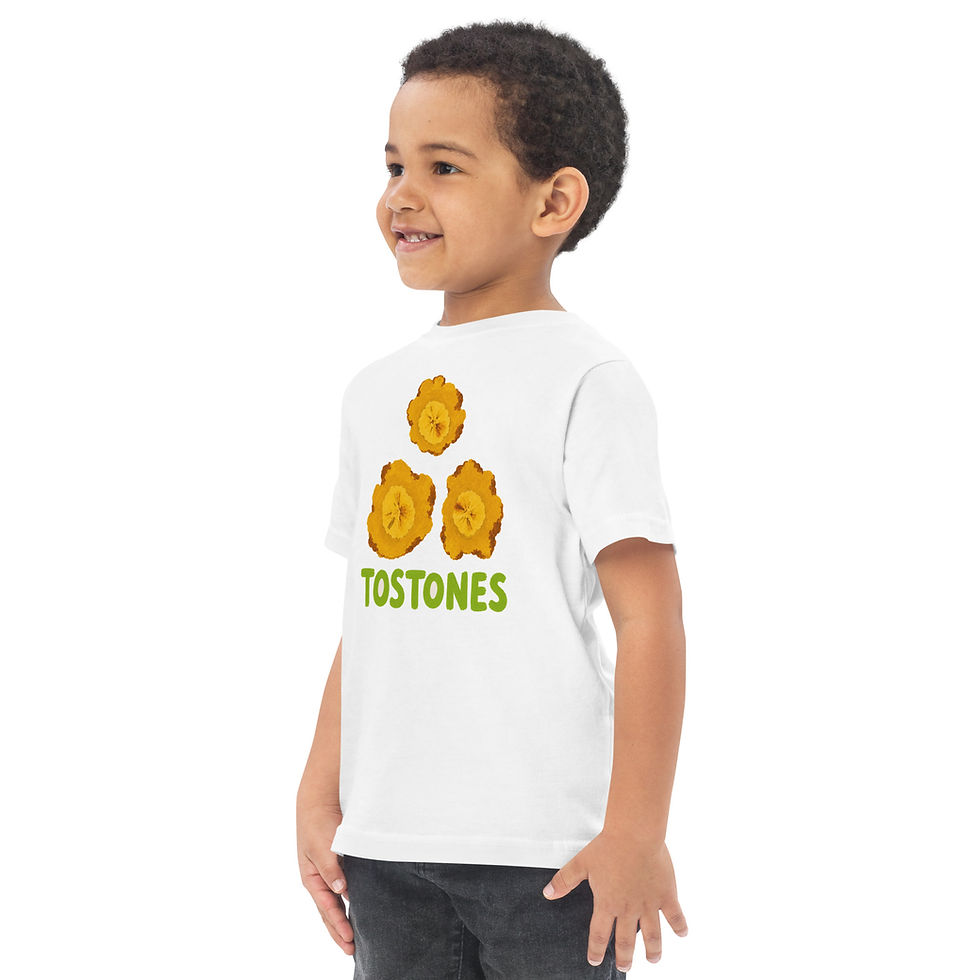 Thumbnail: Fried plantain graphic tee for toddlers and children