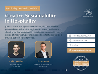 sustainable hospitality webinar