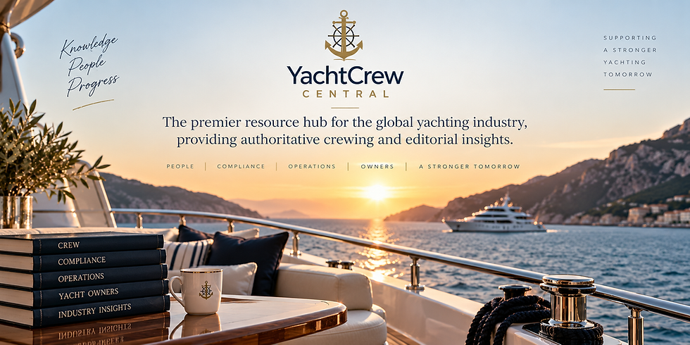 YachtCrew Central: Yacht crewing industry resources hub.