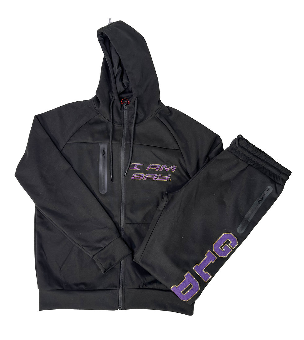 Thumbnail: 'I Am Bay' Sweatsuit w/ GLD patch