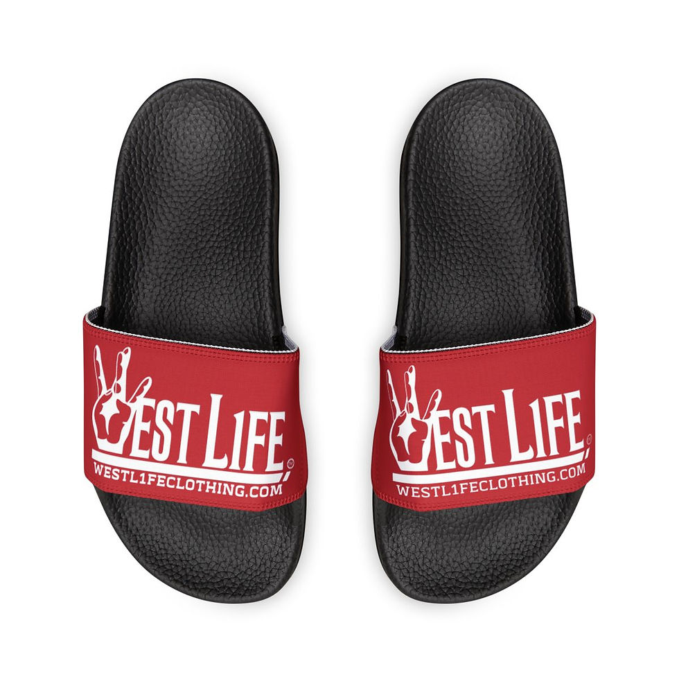 Thumbnail: "WEST SL1DES" - Graphic (Dubs Up), White on Red