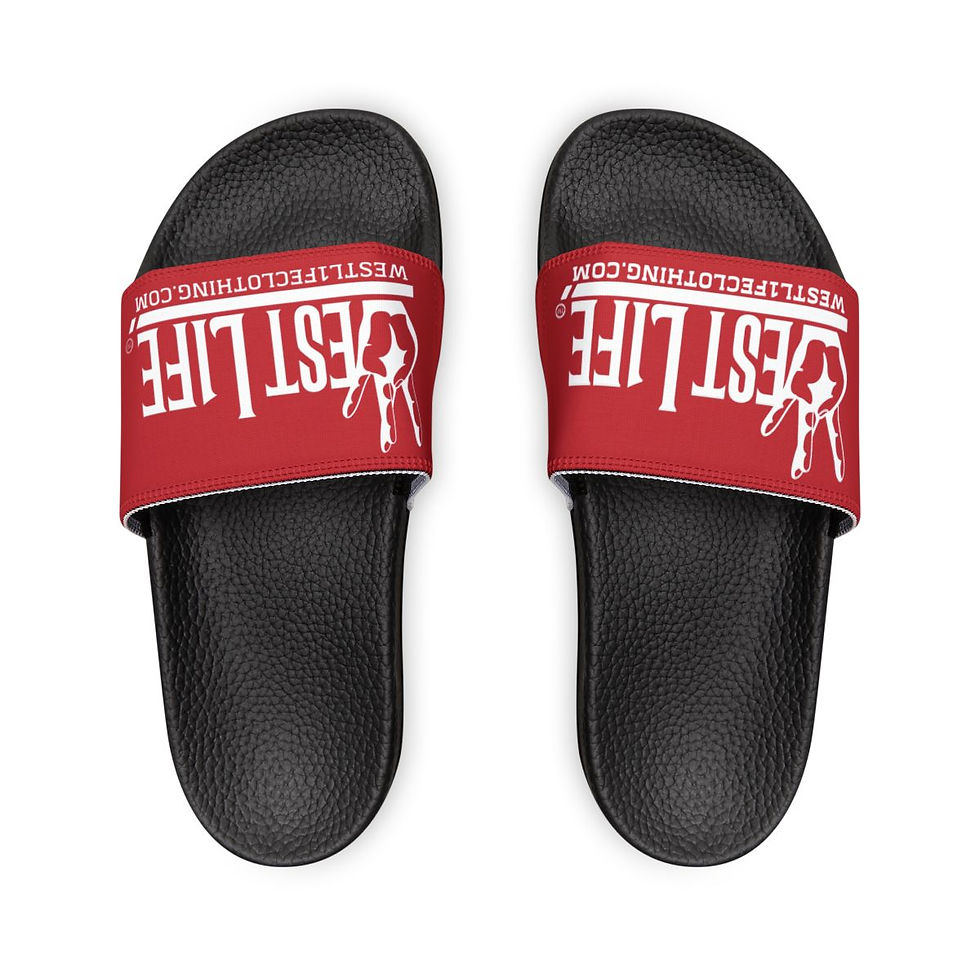 Thumbnail: "WEST SL1DES" - Graphic (Dubs Up), White on Red