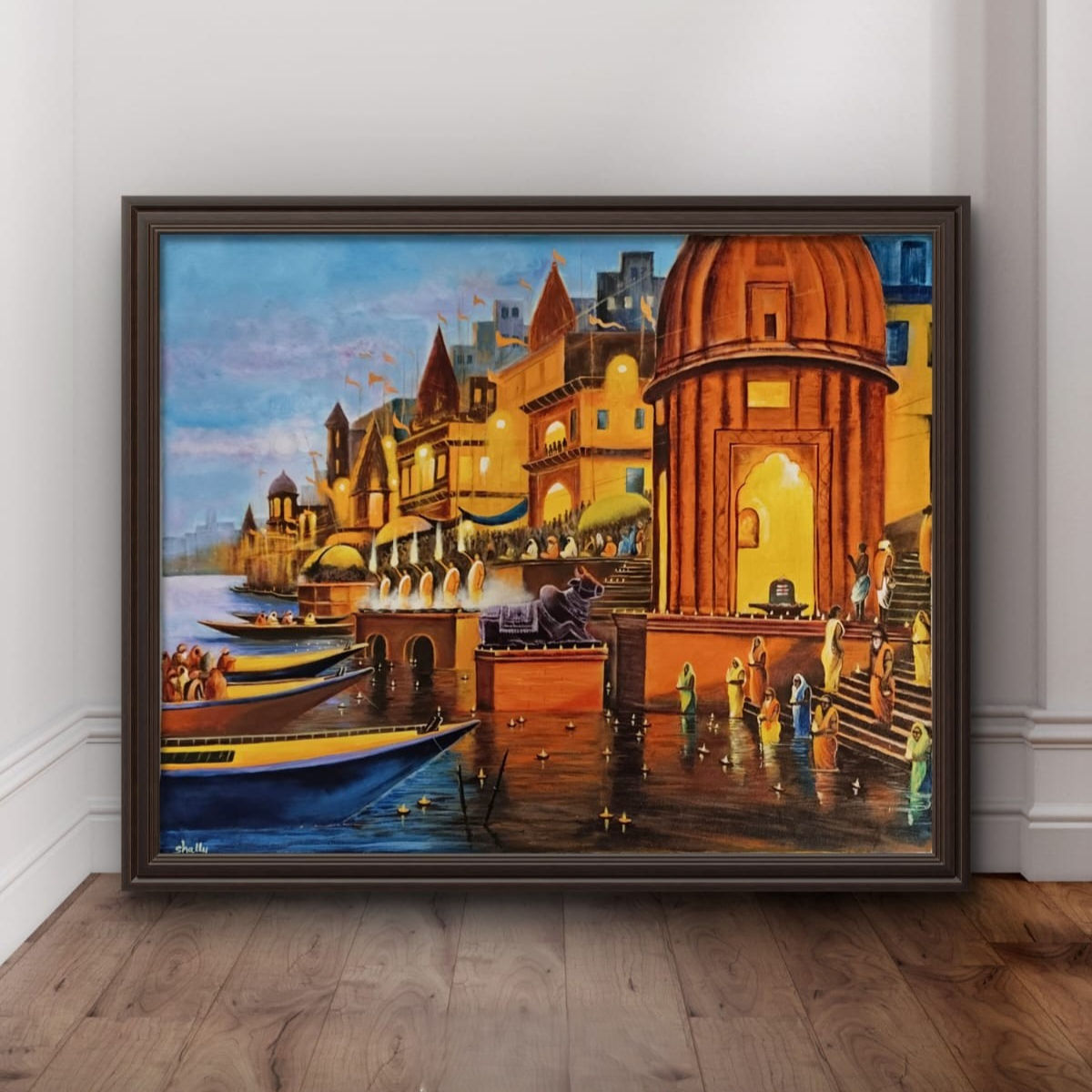 Twilight at Banaras : A Journey to the Sacred Ghats