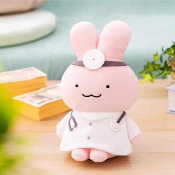 縮圖：White Tiger and Black Tiger小白虎與黑虎蝦毛公仔 (兔兔醫生)