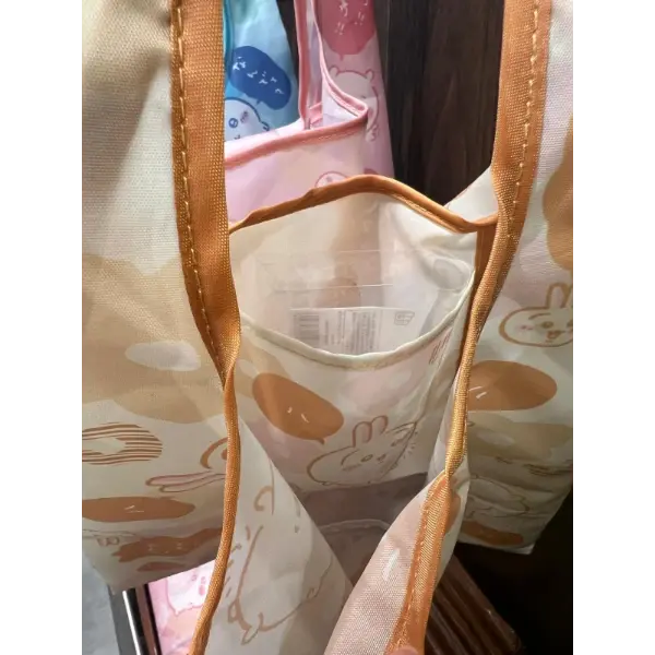 縮圖：Chiikawa MOGUMOGU本舖摺疊式對白付環保袋 (Usagi 小兔兔) (兔哥)