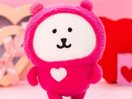 Nagano Characters 心心紅衣自嘲熊毛公仔登場|約 21cm手掌毛公仔系列 2 月中已登場