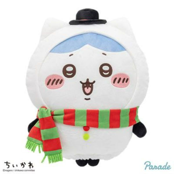 縮圖：Chiikawa 聖誕系列BIG毛公仔  (Hachiware 八字貓) (小八)