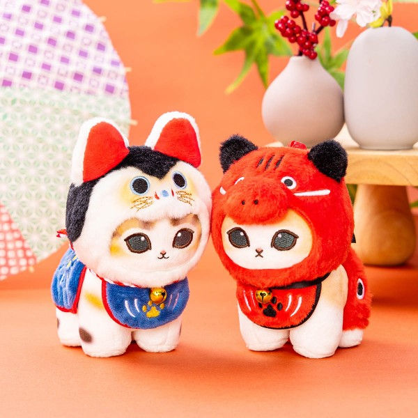 縮圖：Mofusand 緣起 (招福貓貓) 系列掛飾公仔 (犬張子)