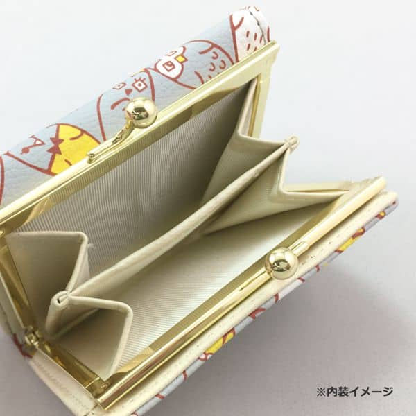 縮圖：アイ サヤマ Neko Darake 貓貓圖案畫作 Mini 蛙嘴式銀包
