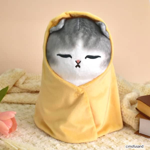 縮圖：Mofusand 包被貓毛公仔