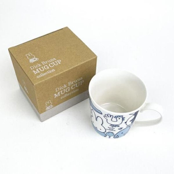 縮圖：(現貨) 日本製 Miffy 大容量陶瓷杯 (Miffy & Animals)