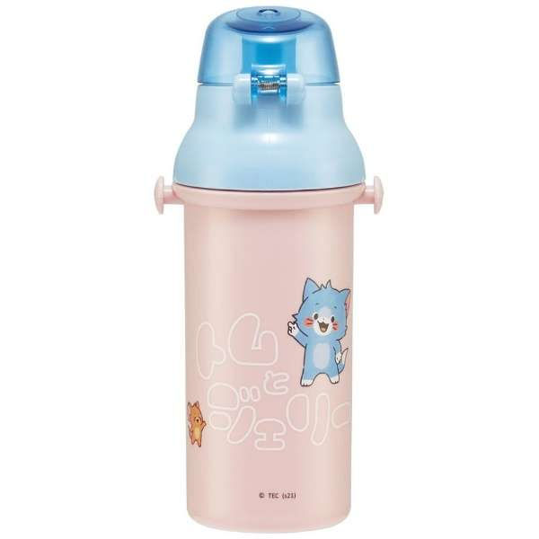 縮圖：(現貨) 日本製 Tom and Jerry漫畫 銀離子抗菌 直飲式水樽 (付肩帶) 480ml (Skater)
