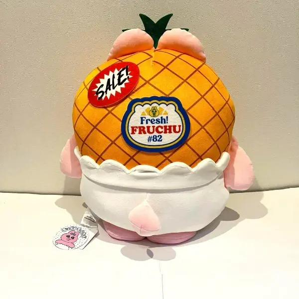 縮圖：Opanchu Usagi 內褲兔Die Cut 立體Cushion咕𠱸 (菠蘿)