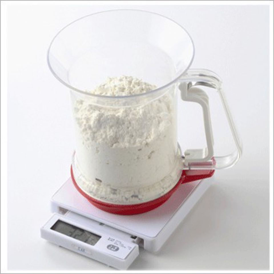 縮圖：日本製 KAI 貝印 單手按壓式麵粉篩 (可分拆)