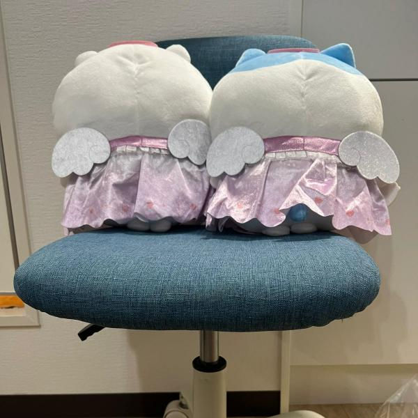 縮圖：Chiikawa 天使系列Big毛公仔  (Hachiware 八字貓) (小八)