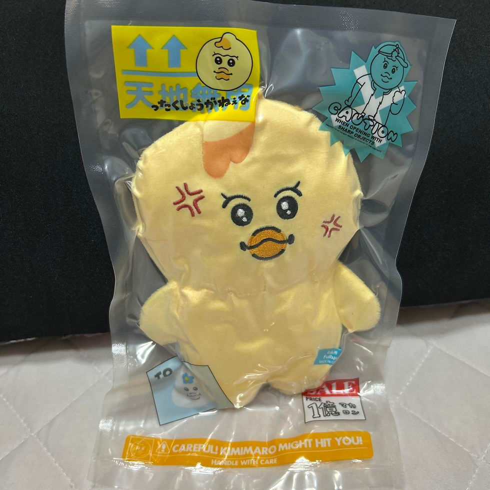 縮圖：Npochamu 壓縮出貨包裝系列毛公仔