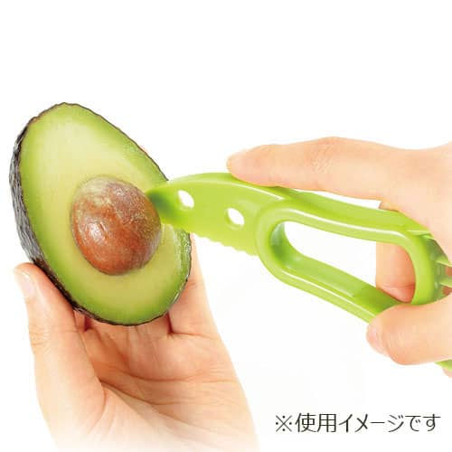 縮圖：日本製 Shimomura 下村工業3合1牛油果專用刀