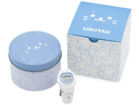 🕊️【日本限定】BABY-G × 水豚君 Sirotan 聯乘登場！柔和白色系手錶 12 月發售｜夜光浮現療癒水豚君 ♡