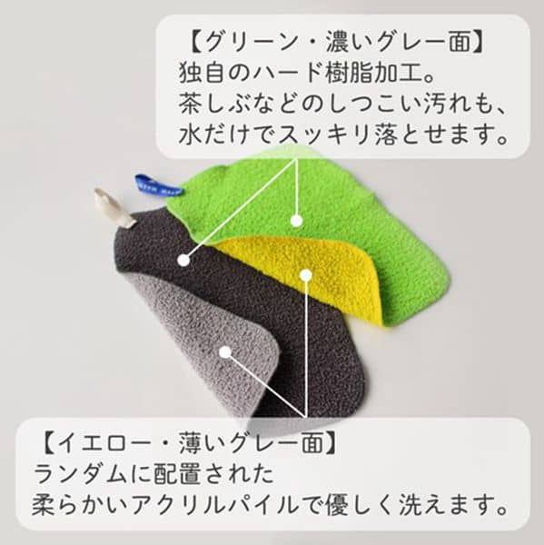 縮圖：日本製 Marna 粗細兩用水垢清潔抹布