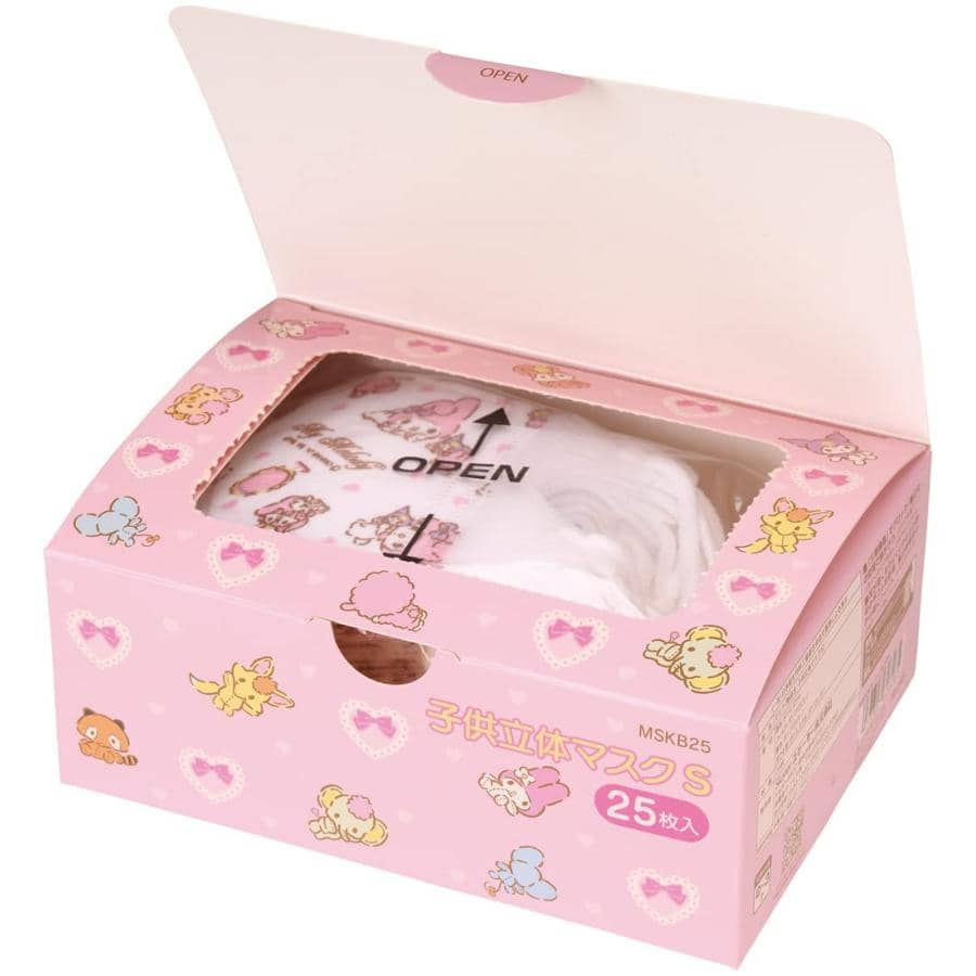 縮圖：(現貨) Skater My Melody 幼兒立體口罩25個盒裝 (2-3歲用)