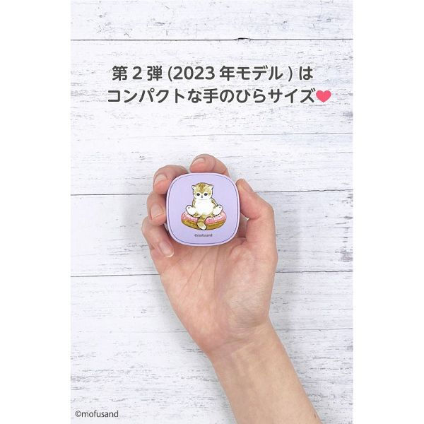 mofusand 貓咪第二代抗菌加工IPX4藍牙耳機 (冬甩貓)