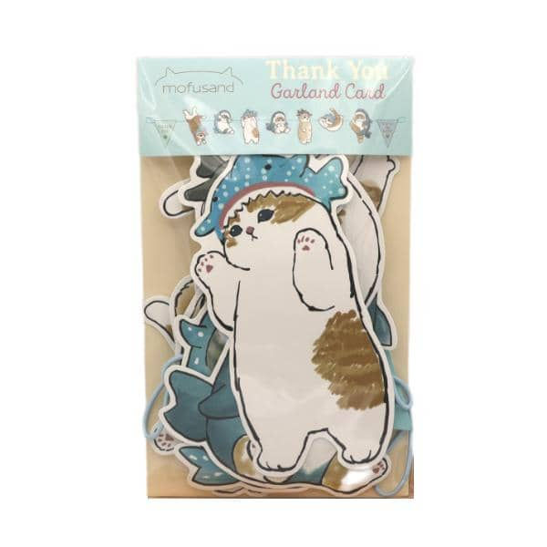 Mofusand 鯊魚貓卡掛飾