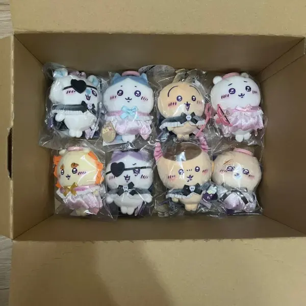 縮圖：Chiikawa 天使♡惡魔毛公仔掛飾