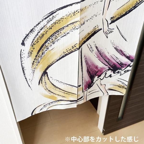 縮圖：(現貨) 日本製 Disney Princess x 桐生のれん 和風門簾 (Rapunzel 長髮公主)