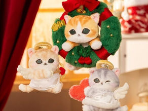 【2025 年 11 月】mofusand Mofu Mofu Store & 常設店最新消息|聖誕花圈喵&天使貓新系列登場