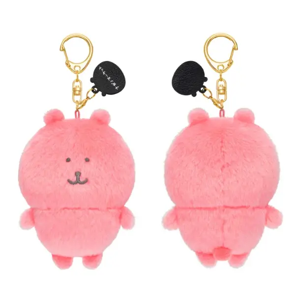 縮圖：Nagano 自嘲熊12色彩色熊毛公仔掛飾