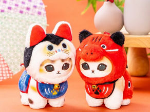 mofusand 2025 年 12 月最新新品整理|「開運貓」系列登場,年末感滿滿的療癒雜貨