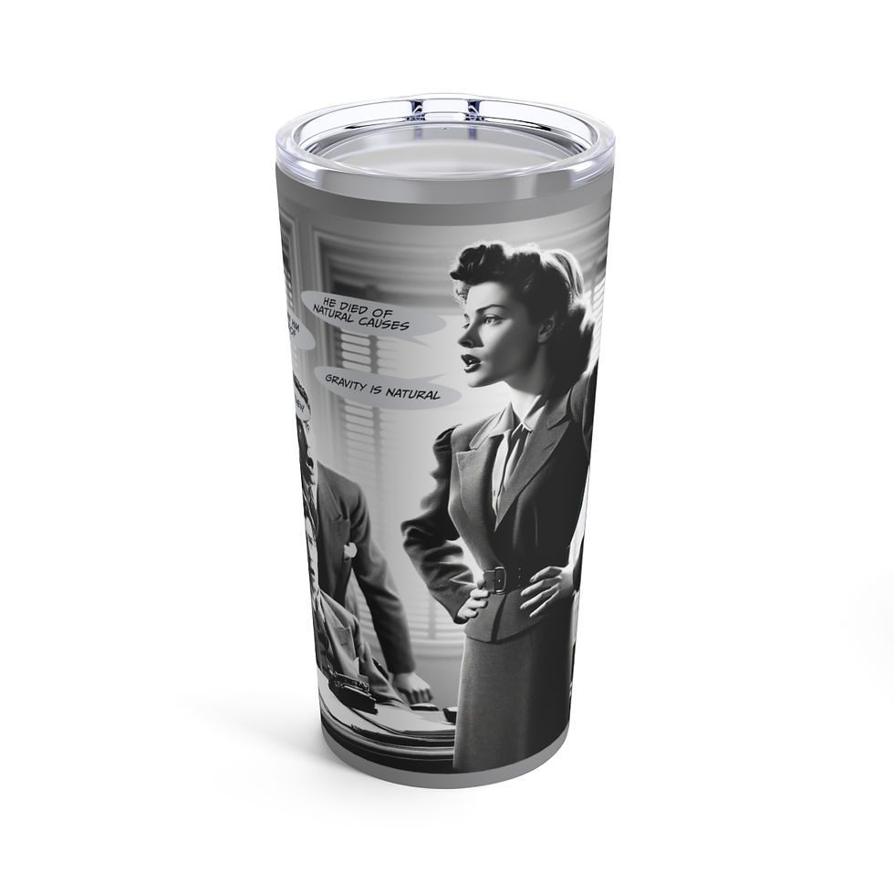 Gravity Is Natural - Tumbler 20oz