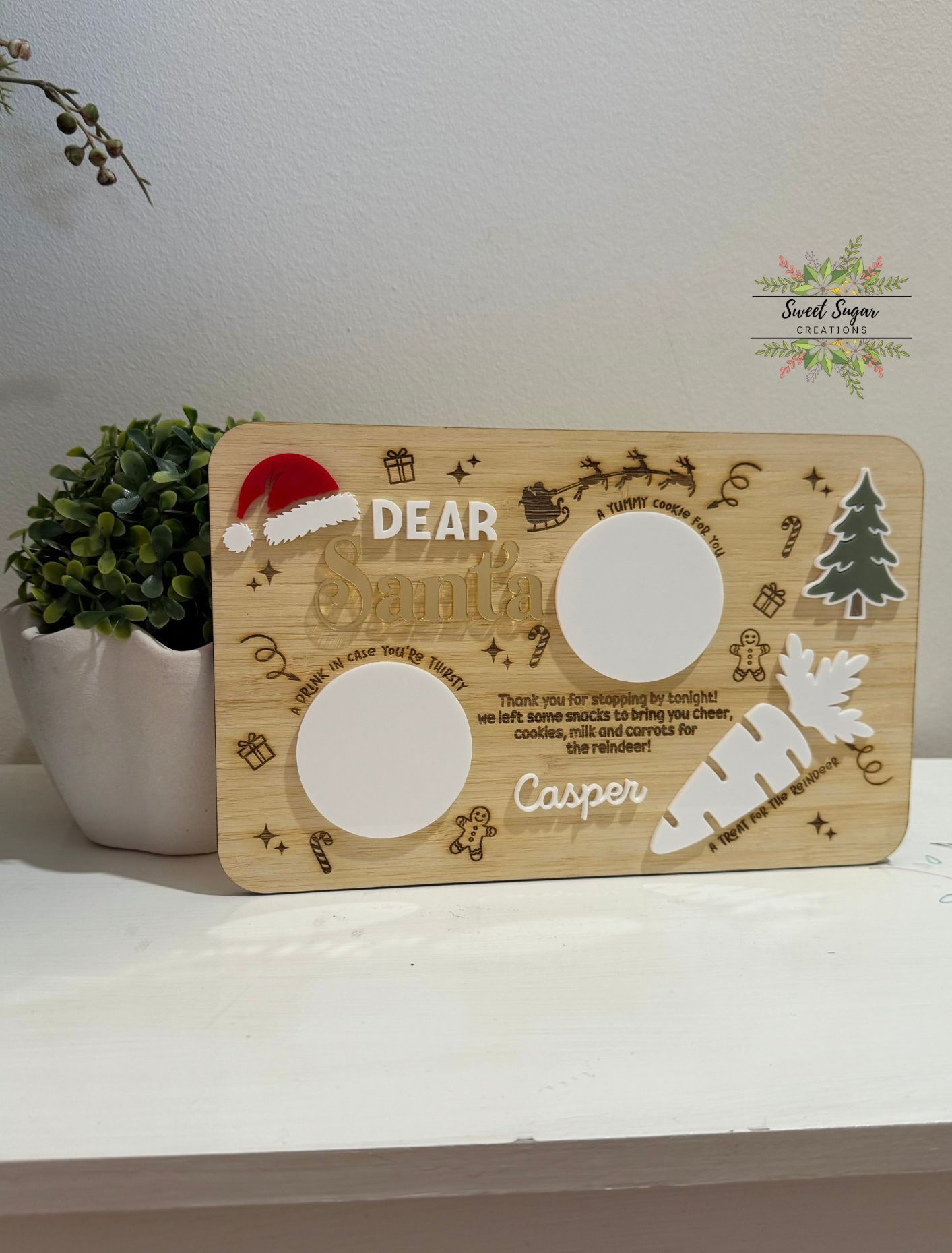 Dear Santa Tray