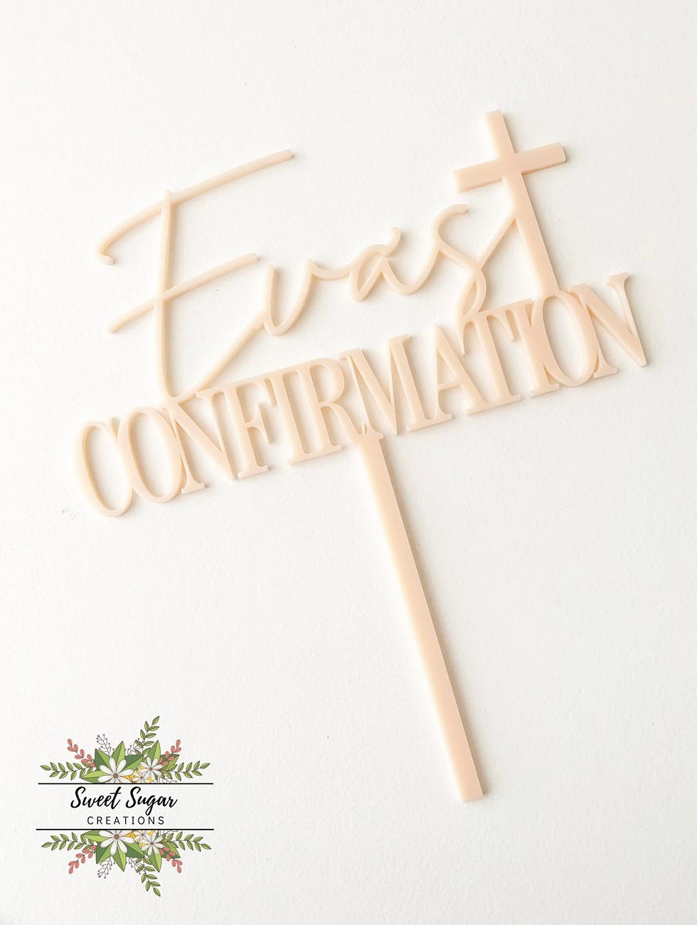 Custom name Confirmation with Cross