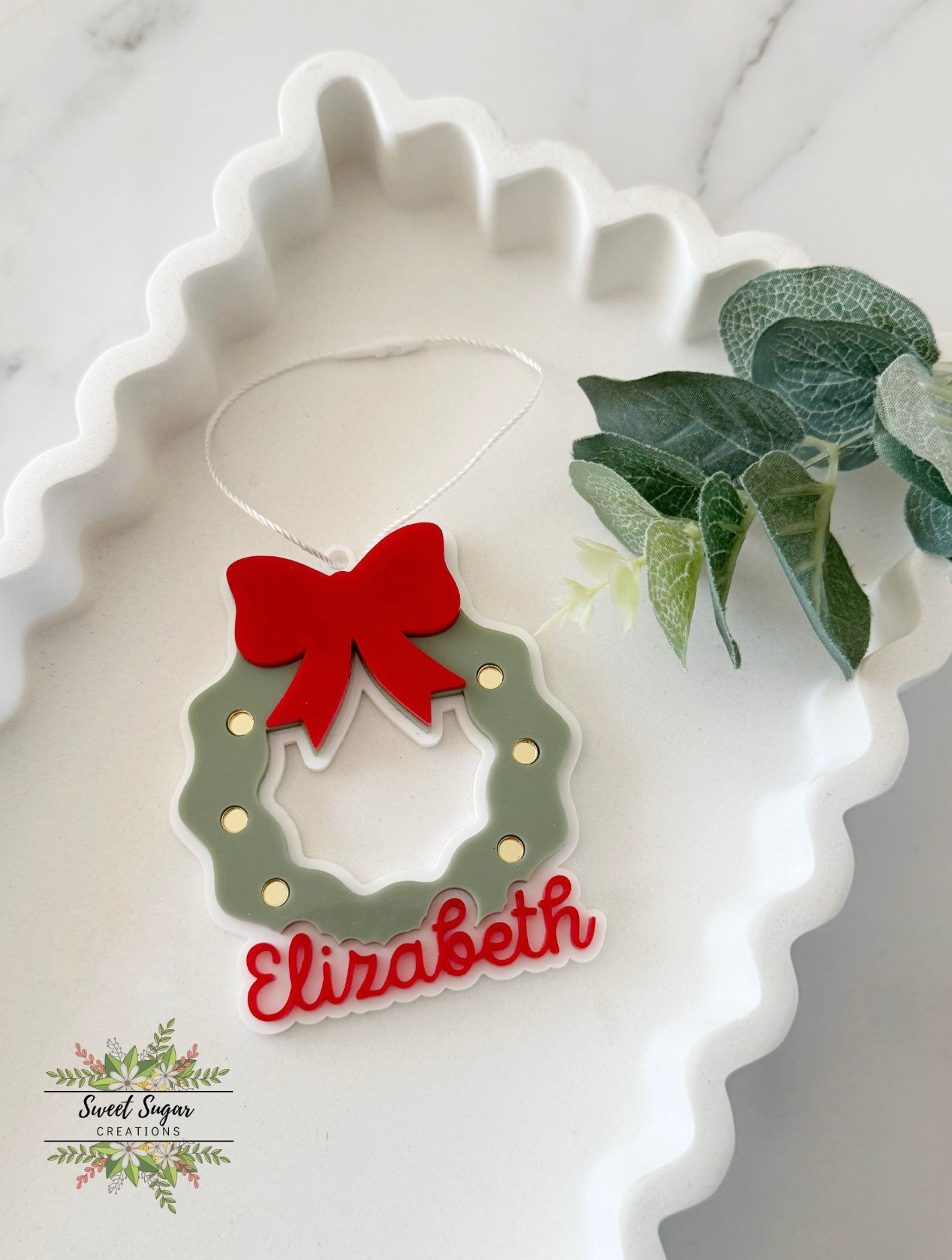 Christmas Wreath Ornament