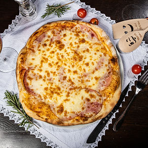 Pizza Prosciutto e salami (500 g)