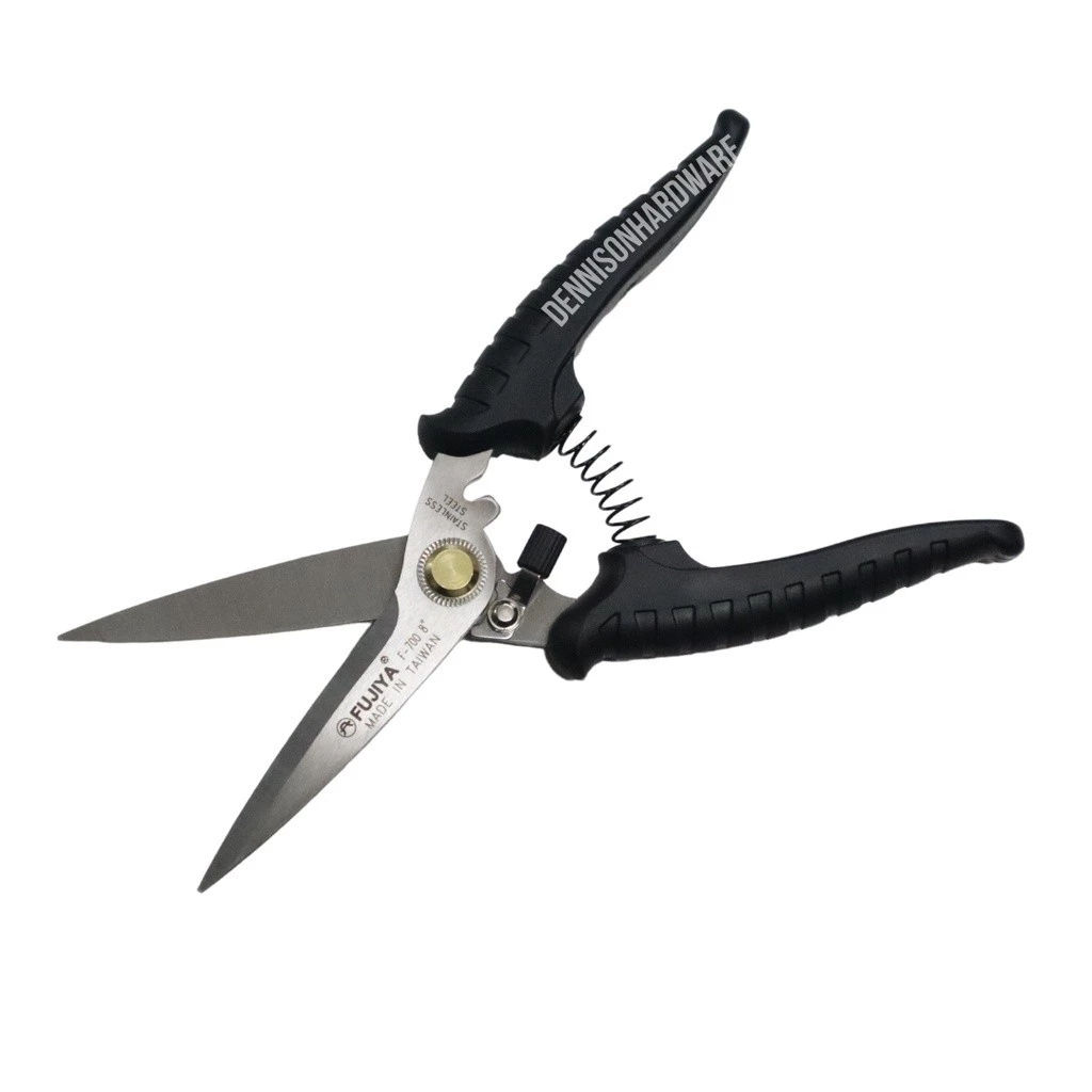 FUJIYA MADE IN TAIWAN F-700 MULTI-FUNCTION SCISSORS 8"