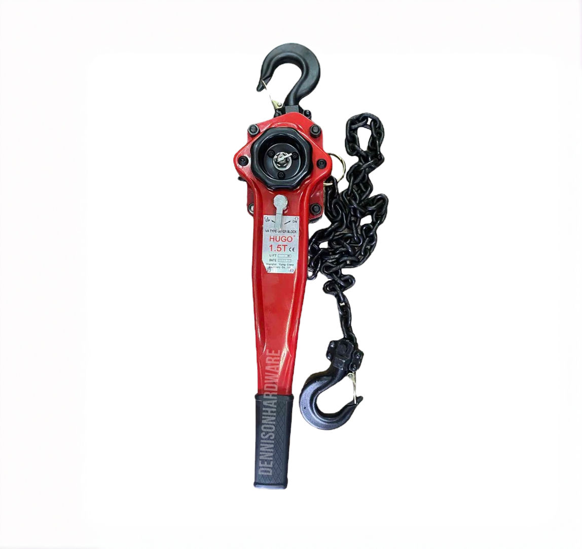 VA SERIES LEVER CHAIN BLOCK 1.5, 3 AND 6 TONS BRAND HUGO